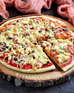 Хрустящее тесто для пиццы