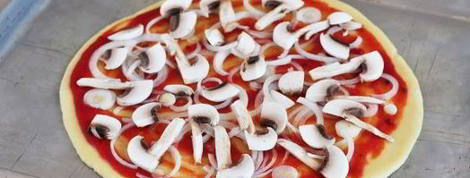 хрустящее тесто для пиццы. Шаг 8