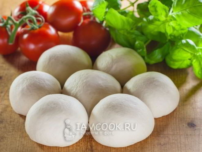 Рецепт классического теста для пиццы