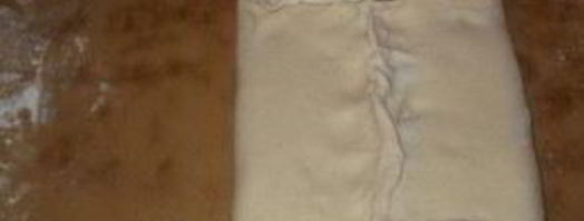 пресное слоеное тесто. Шаг 8