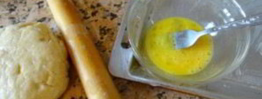 пресное тесто для пирожков. Шаг 9