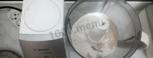 простое тесто для пиццы в тестомешалке. Шаг 3