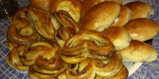 Сдобное дрожжевое опарное тесто