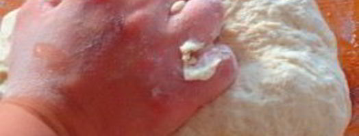 слоеное пресное тесто. Шаг 3