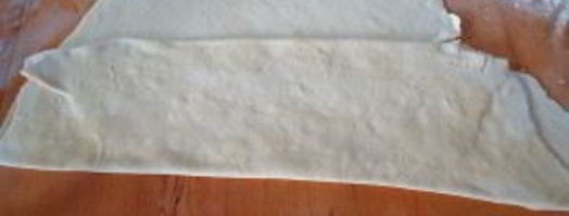 слоеное пресное тесто. Шаг 8