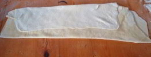 слоеное пресное тесто. Шаг 9