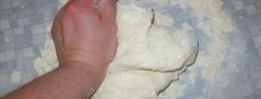 тесто для мантов. Шаг 8