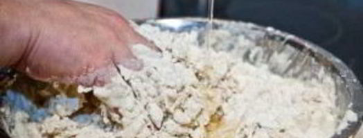 тесто для мясного пирога. Шаг 7