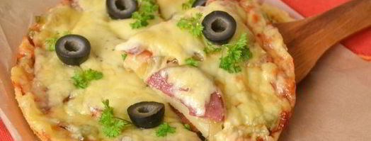 тесто для пиццы на кислом молоке. Шаг 17