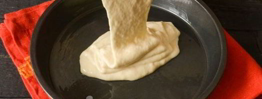 тесто для пиццы на кислом молоке. Шаг 10