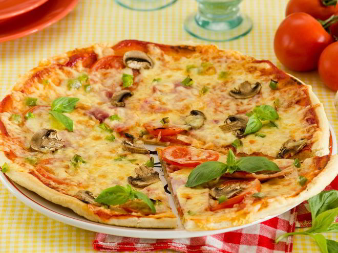 Рецепт теста для пиццы за 5 минут