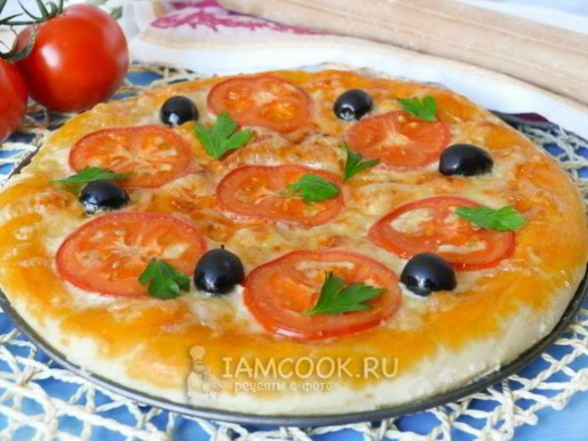 Рецепт теста для пиццы