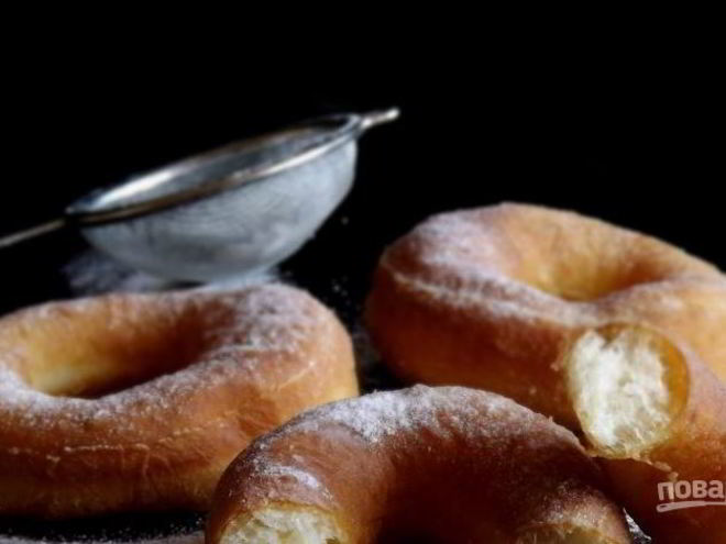 Рецепт теста для пончиков