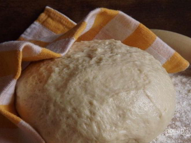 Рецепт теста дрожжевого несладкого