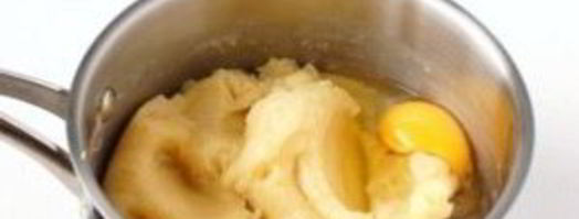 заварное тесто на молоке. Шаг 5