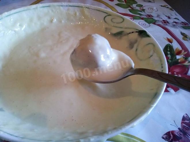 Рецепт жидкого теста для пончиков