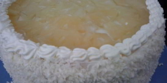 Ананасовый торт