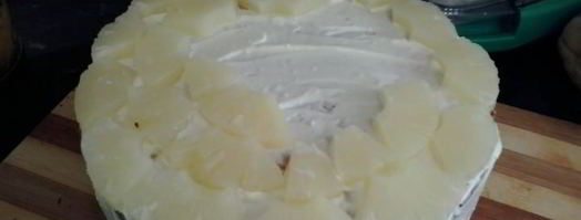 ананасовый торт. Шаг 13