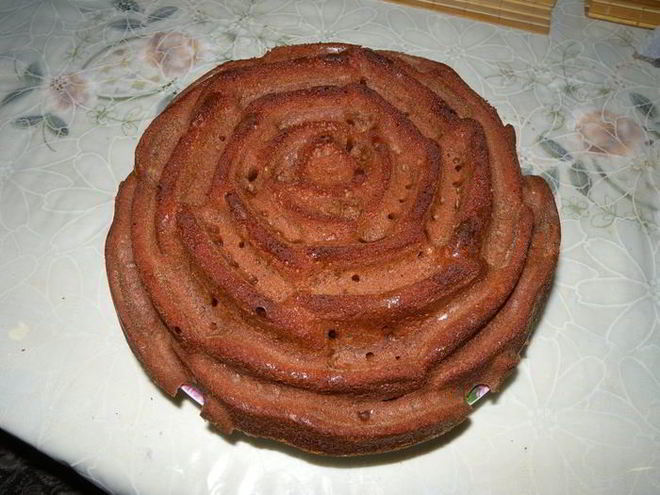 Рецепт бисквита на кефире шоколадный