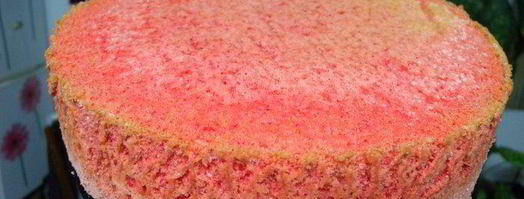 бисквит накрахмаленная тучка. Шаг 14