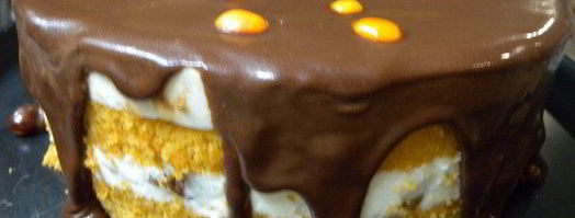 бисквит накрахмаленная тучка. Шаг 19