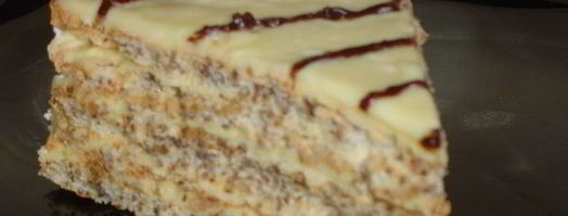 домашний торт эстерхази. Шаг 15