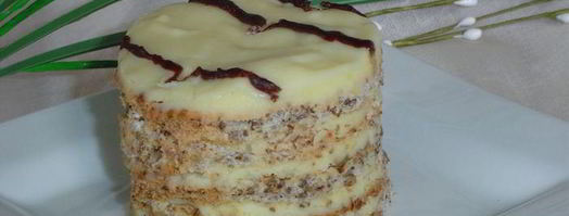 домашний торт эстерхази. Шаг 16