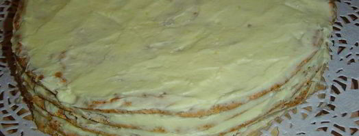 домашний торт эстерхази. Шаг 10