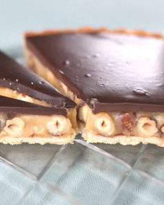 Карамельно-ореховый торт