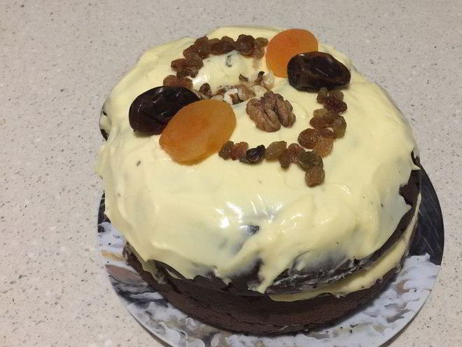 Рецепт кексового торта кубок феллини