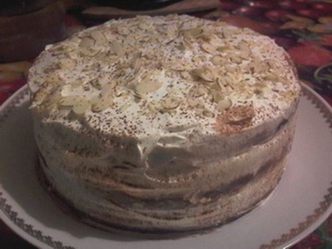 Рецепт легкого медовика