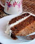 Морковный торт с кремом из филадельфии