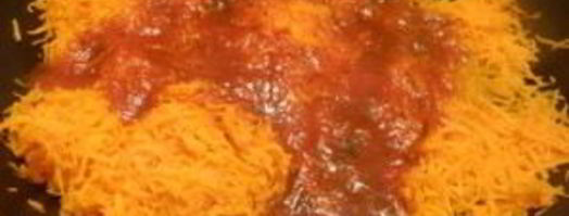 мясной торт с рисом голубчик. Шаг 7