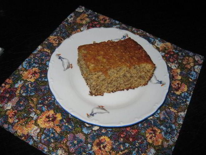 Рецепт орехового бисквита