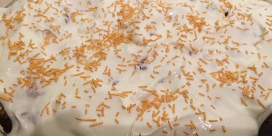 Ореховый торт на вареных желтках