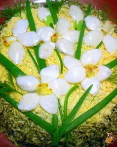 Салат-торт 8 Марта