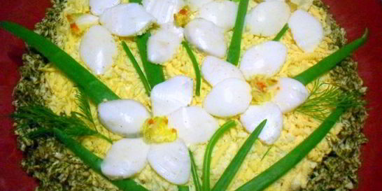 Салат-торт 8 Марта