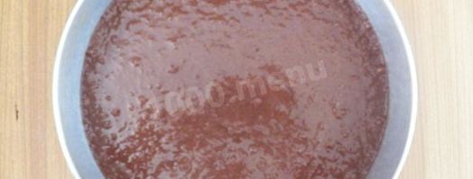 шоколадно-творожный торт. Шаг 14