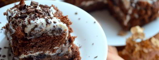 шоколадный торт с черносливом. Шаг 10