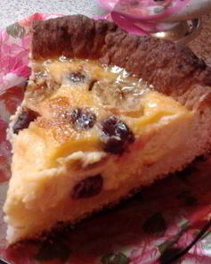 Сметанник с ягодами