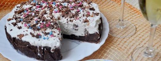 сырный торт нежность. Шаг 12