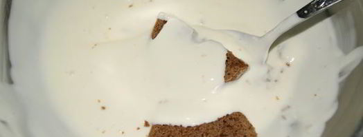 торт из пряников с бананами. Шаг 3