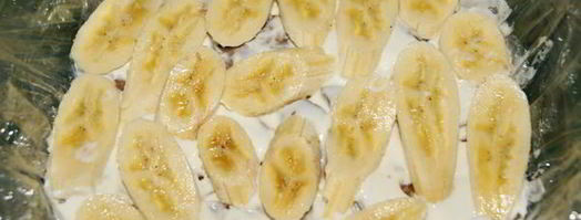 торт из пряников с бананами. Шаг 4