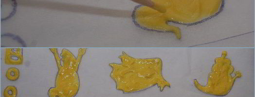 торт каспер и его друзья. Шаг 9