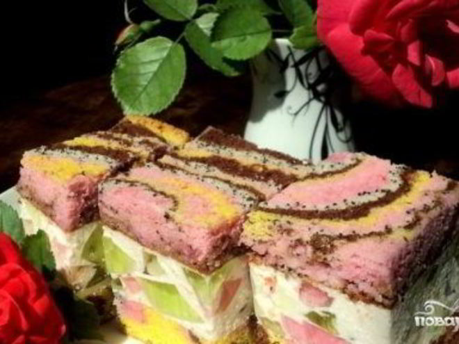 Рецепт торта квадратного