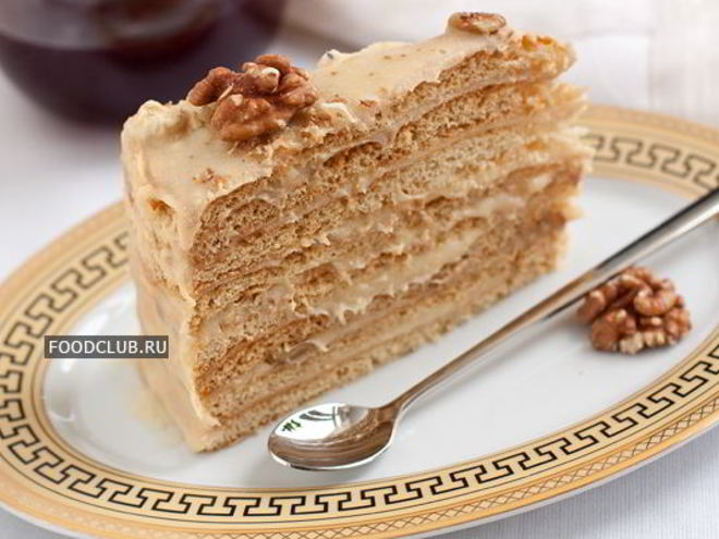 Рецепт торта медового