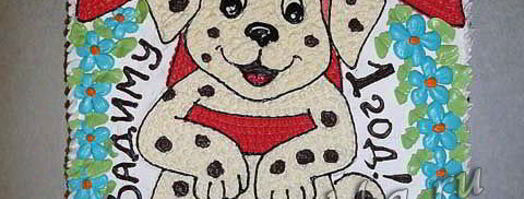 торт-разукрашка с нюшей. Шаг 10