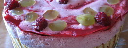 торт с апельсиново-сливочным суфле. Шаг 12