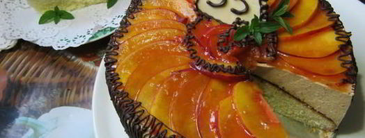 торт с апельсиново-сливочным суфле. Шаг 11