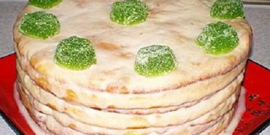Торт творожный Наполеон